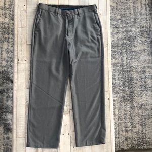 Men’s 34x29 gray Haggar dress pants